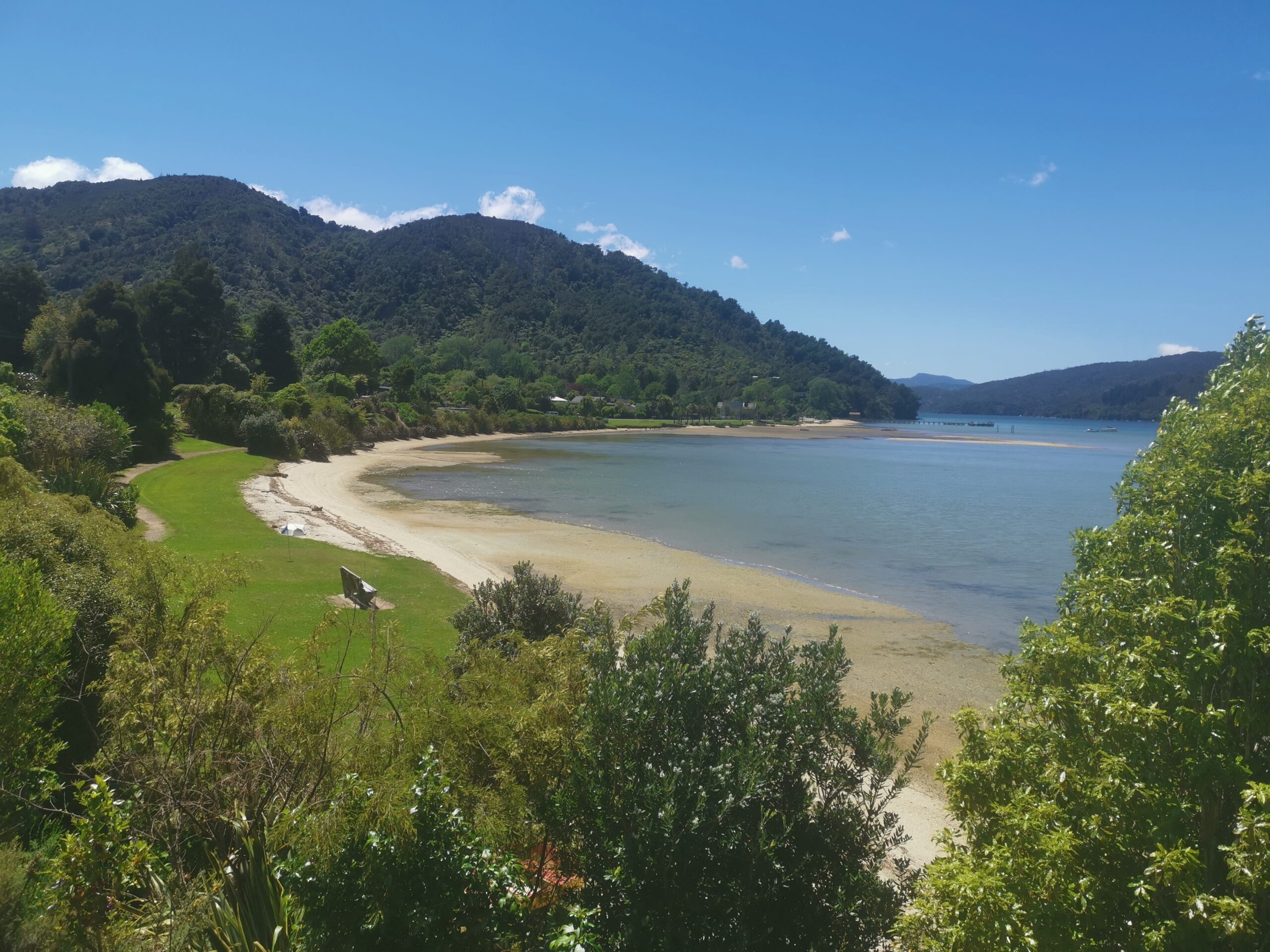 You are currently viewing Cowshed Bay Campsite to Havelock